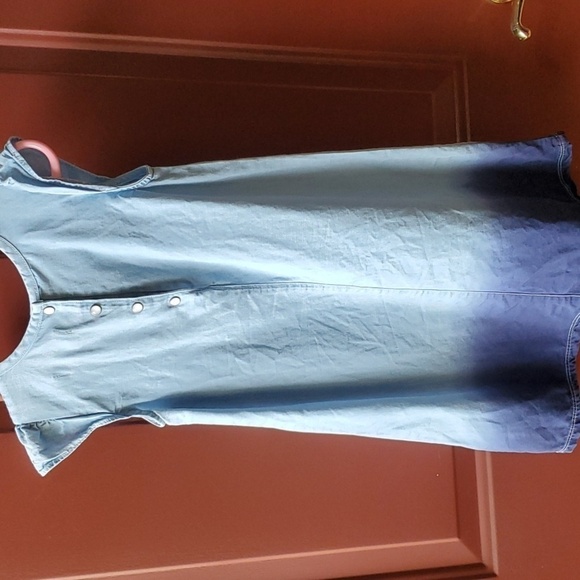 Tommy Bahama ombre cap sleeve lightweight chambray Size 5T so sweet - Picture 9 of 10
